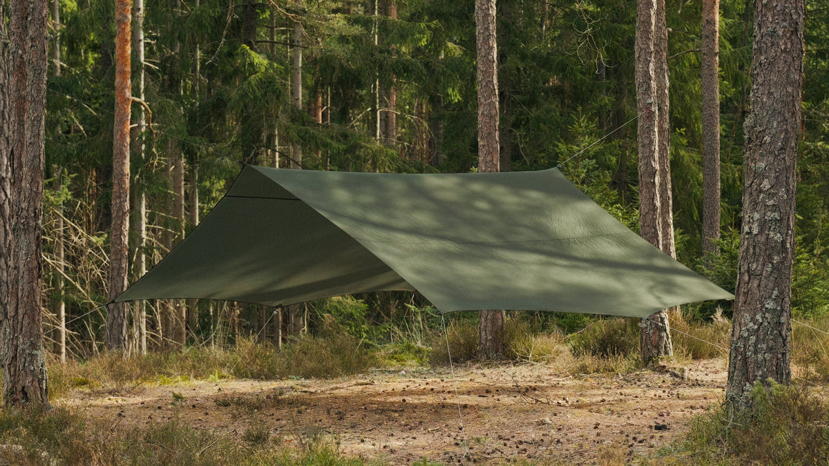 Skjold 13: Neu, dunkelgrün und 30 % größer Tarp!